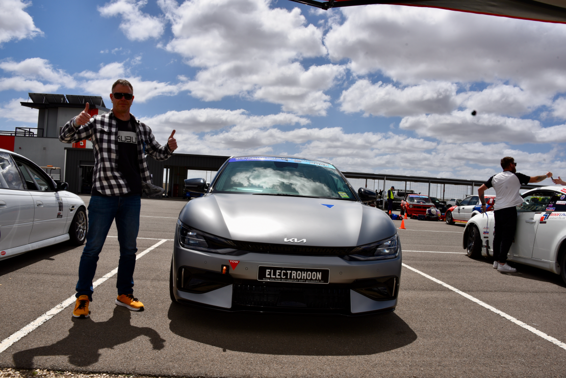 Mike Polljonker and his EV6